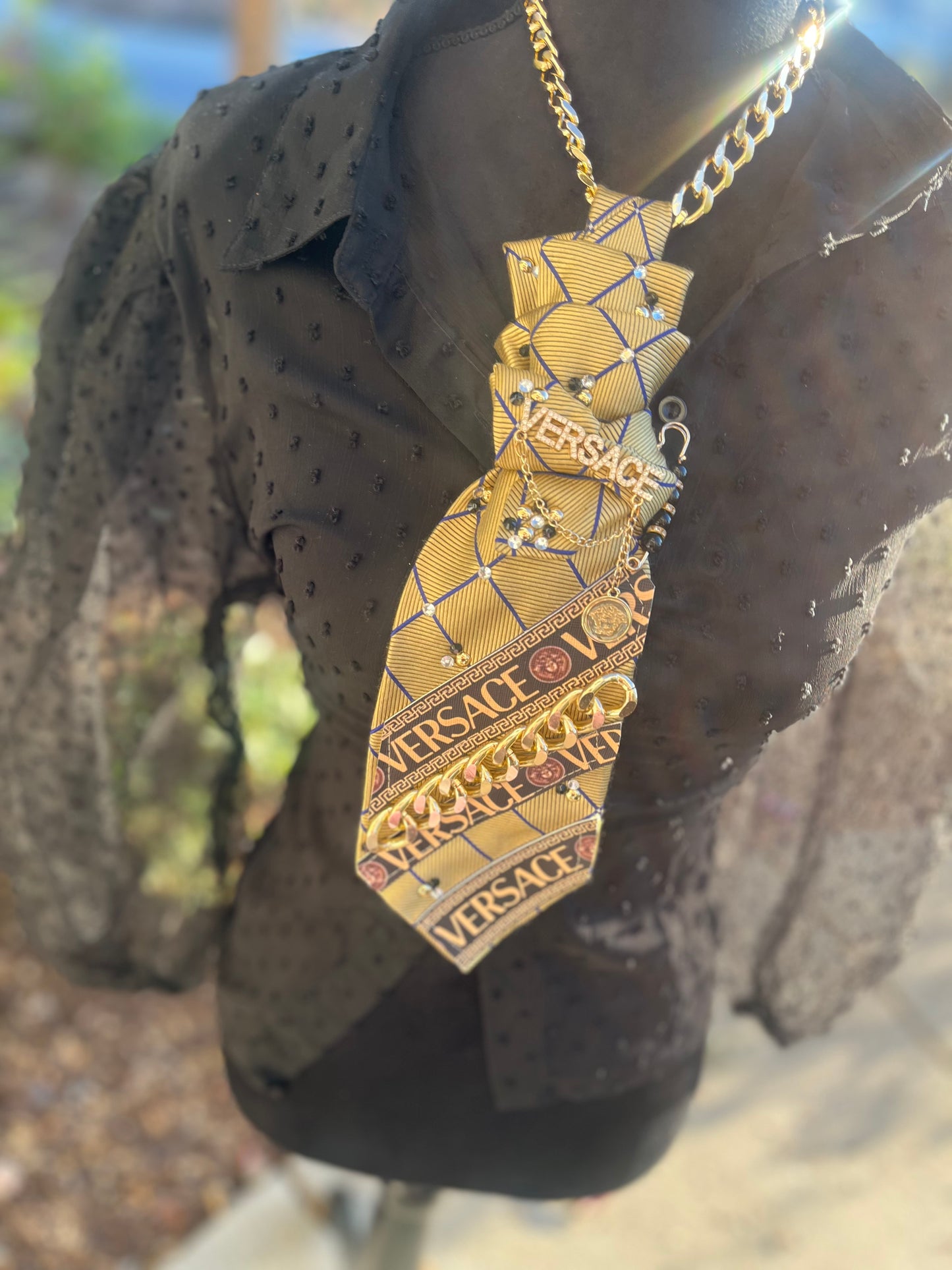 Upcycled Luxury neck ties