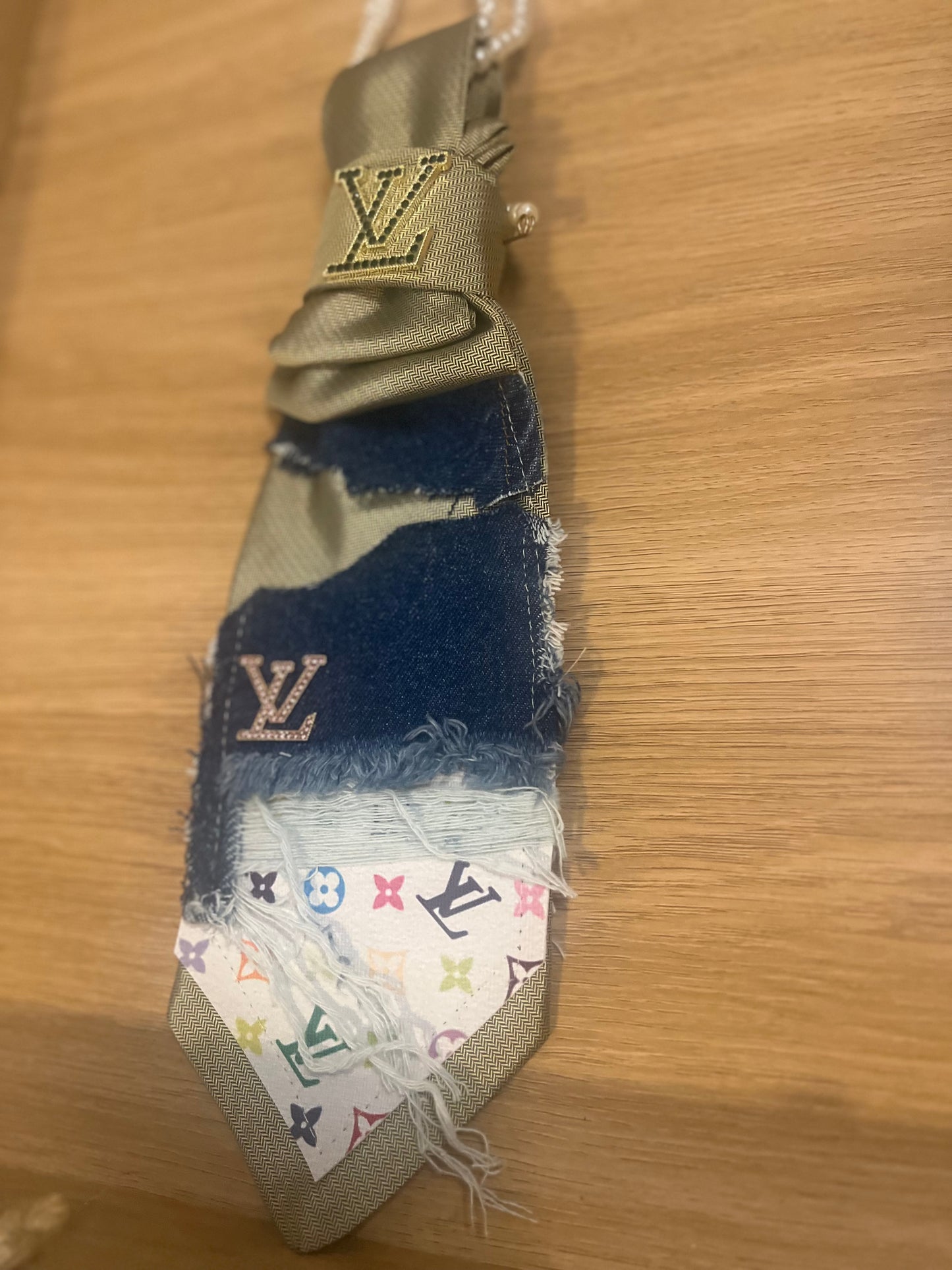 Upcycled Luxury neck ties