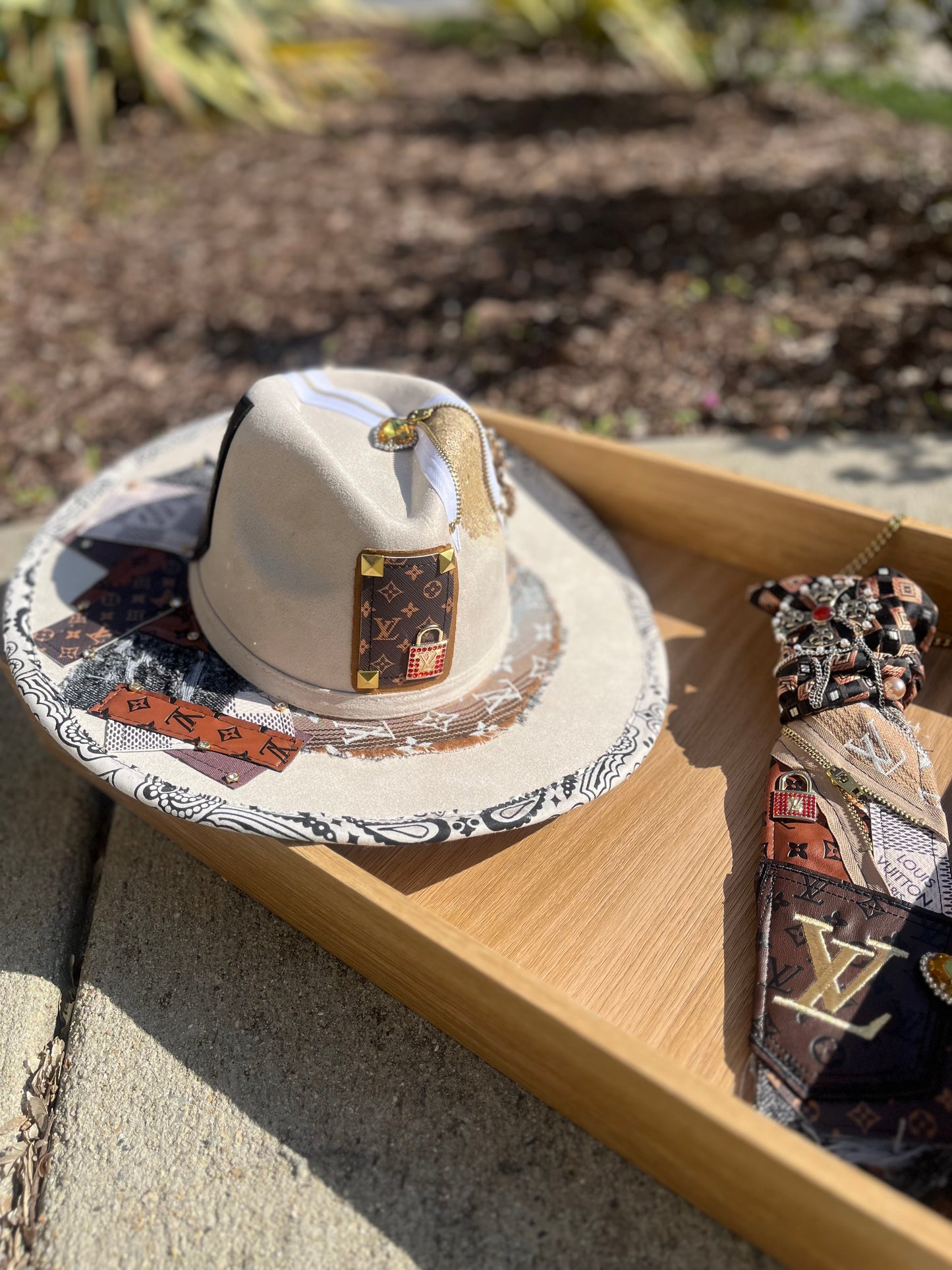 Fedora & Tie Sets (designer inspired)