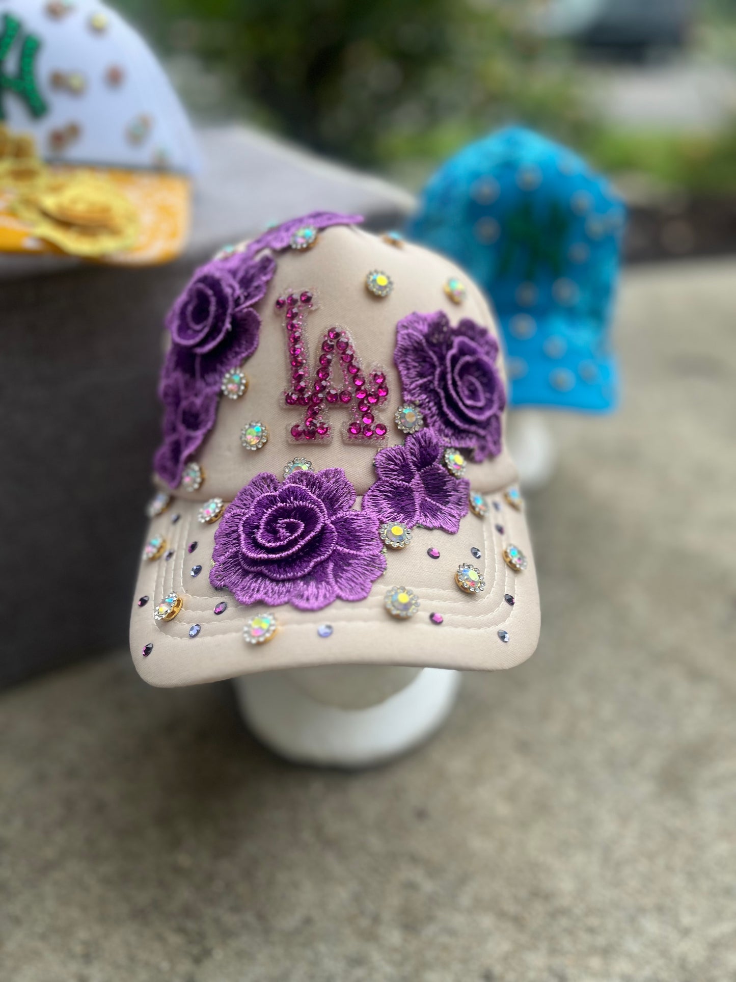 Diamonds and Florals trucker hats