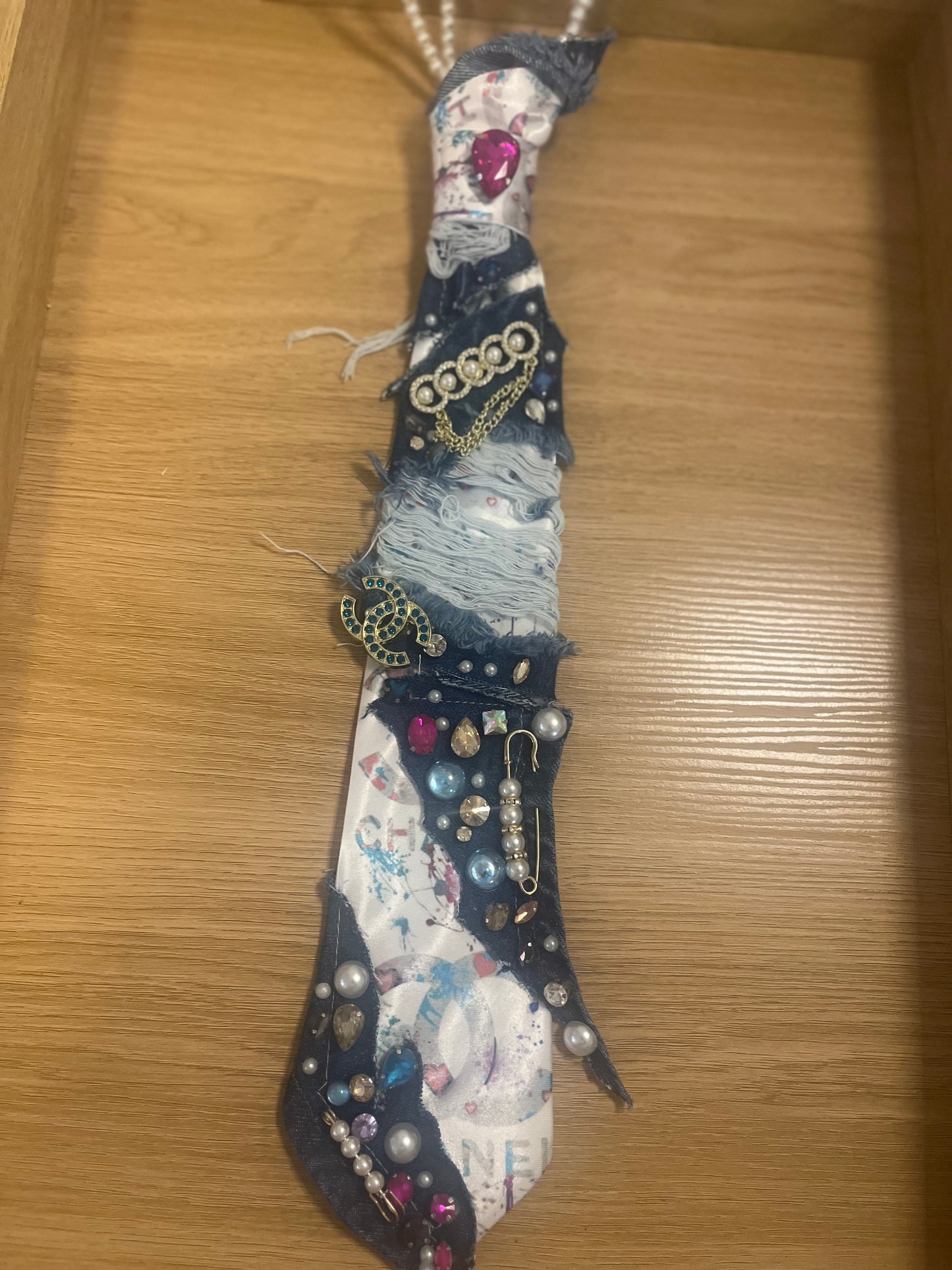 Upcycled Luxury neck ties