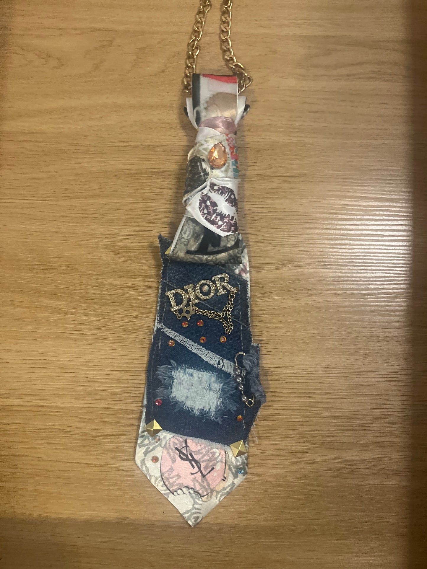 Upcycled Luxury neck ties