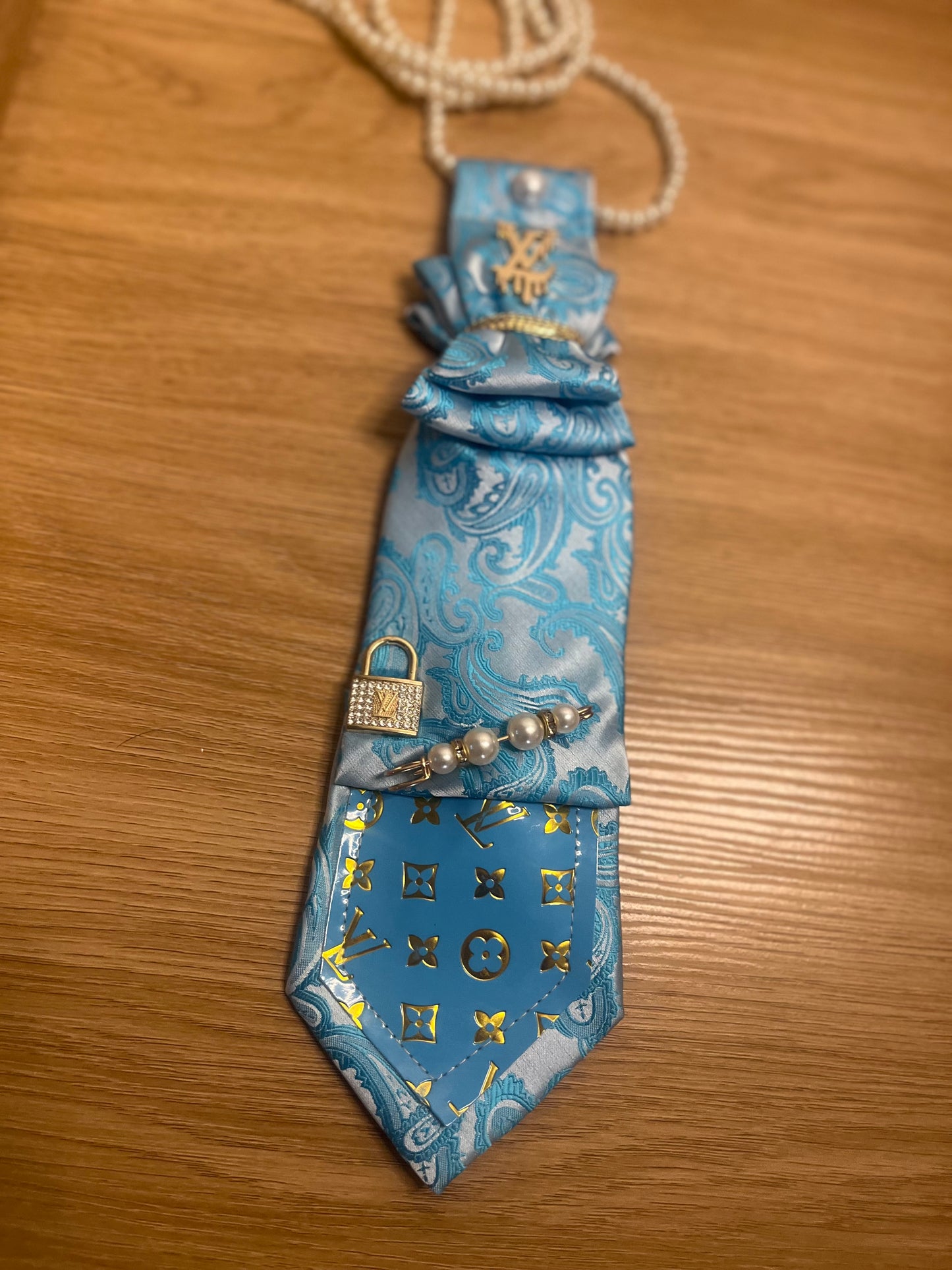 Upcycled Luxury neck ties