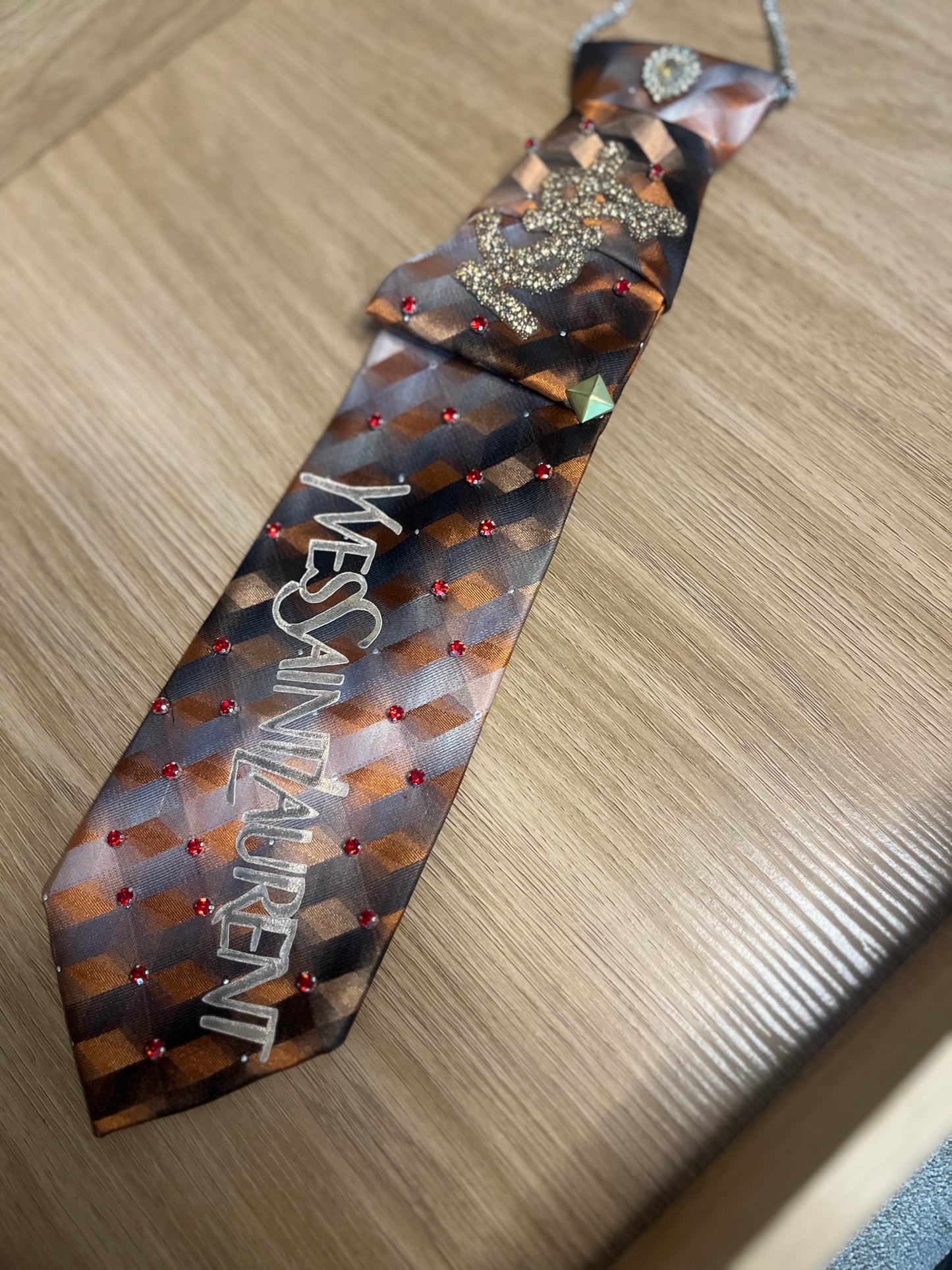 Upcycled Luxury neck ties