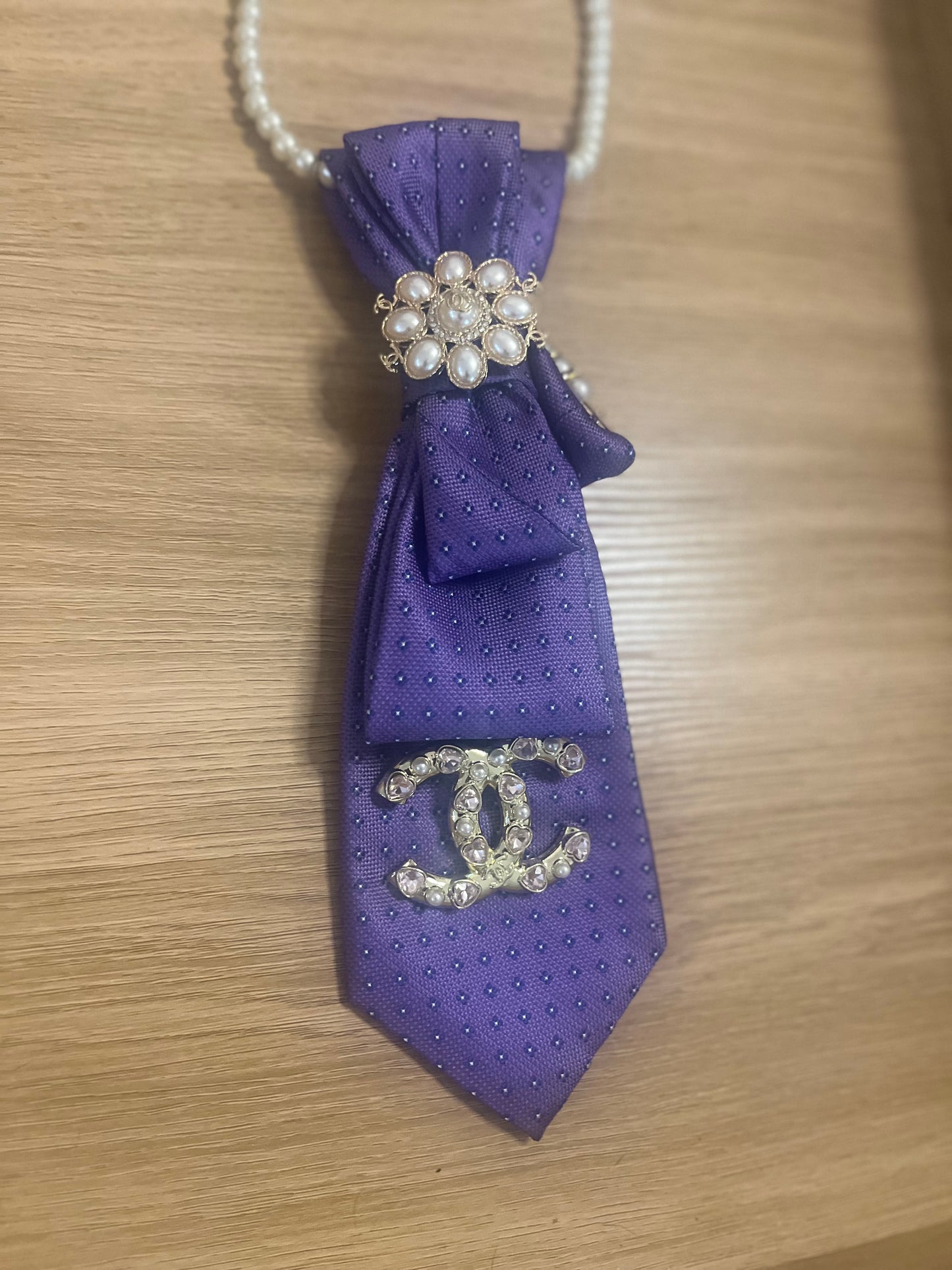 Upcycled Luxury neck ties