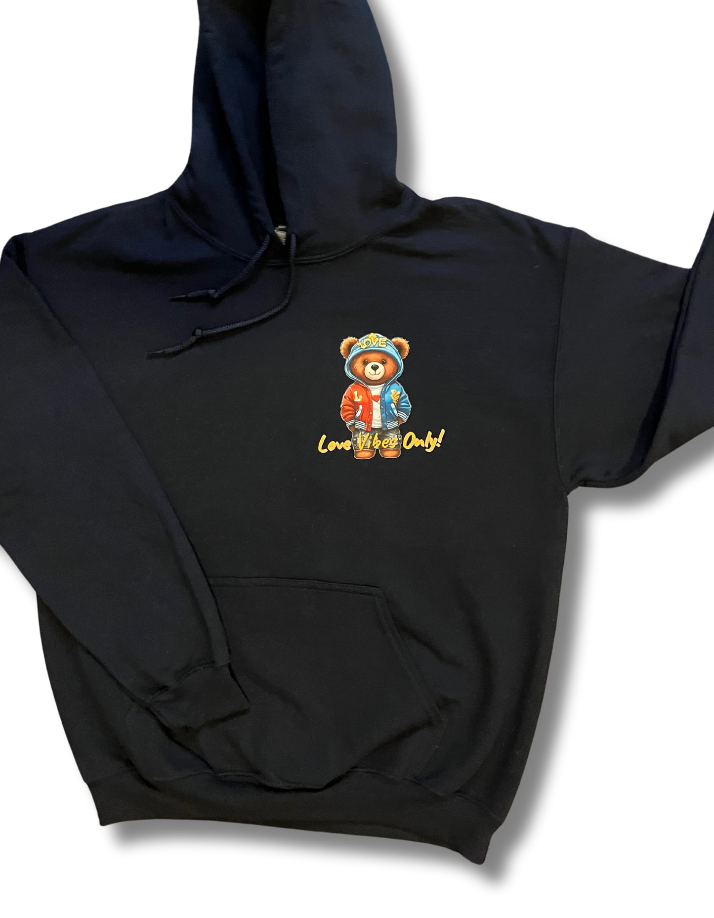 Love Vibes Only! Bear Hoodie