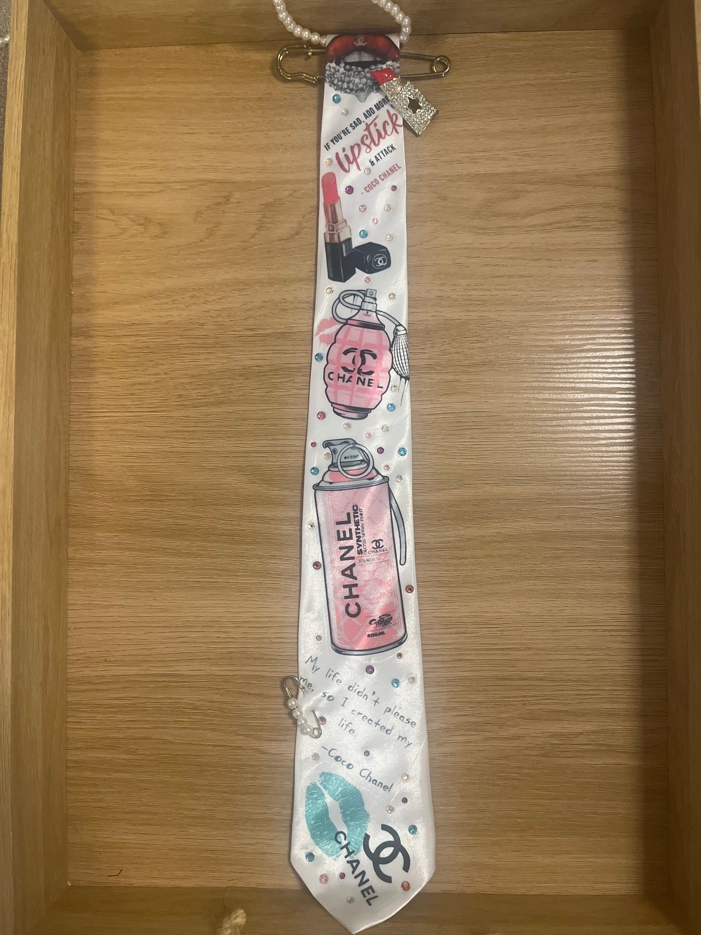 Upcycled Luxury neck ties