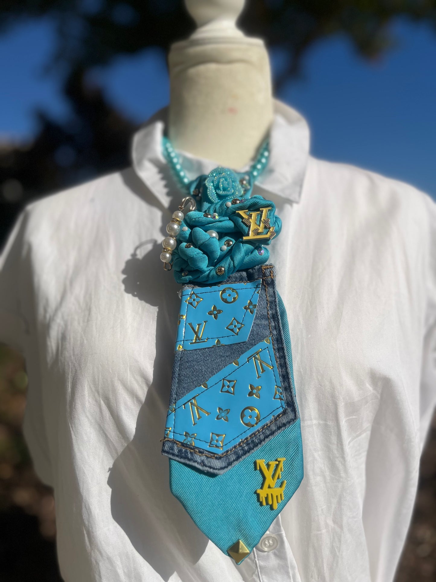 Upcycled Luxury neck ties