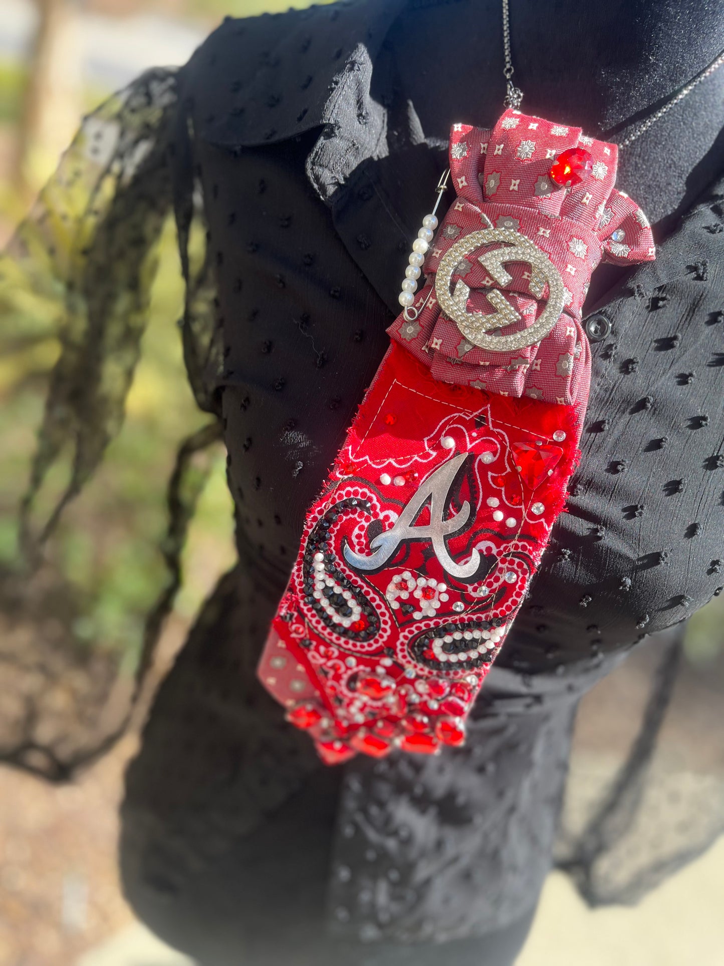 Upcycled Luxury neck ties