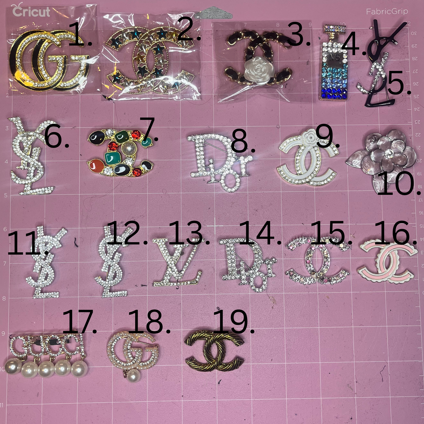 Brooches (designer inspired)