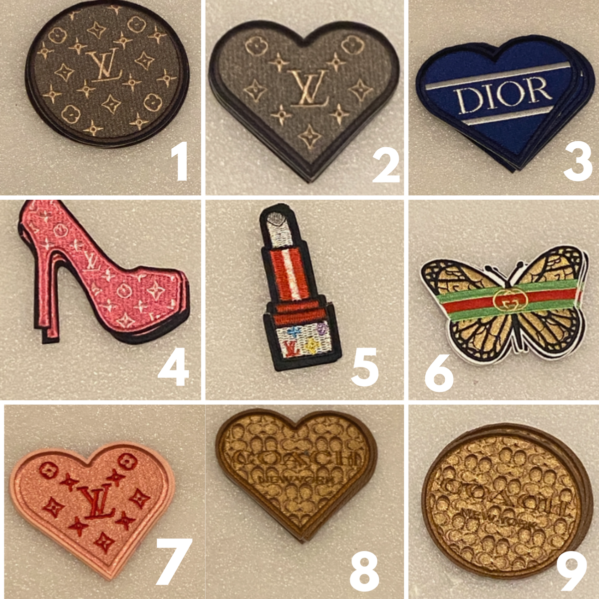 Designer Inspired Patches