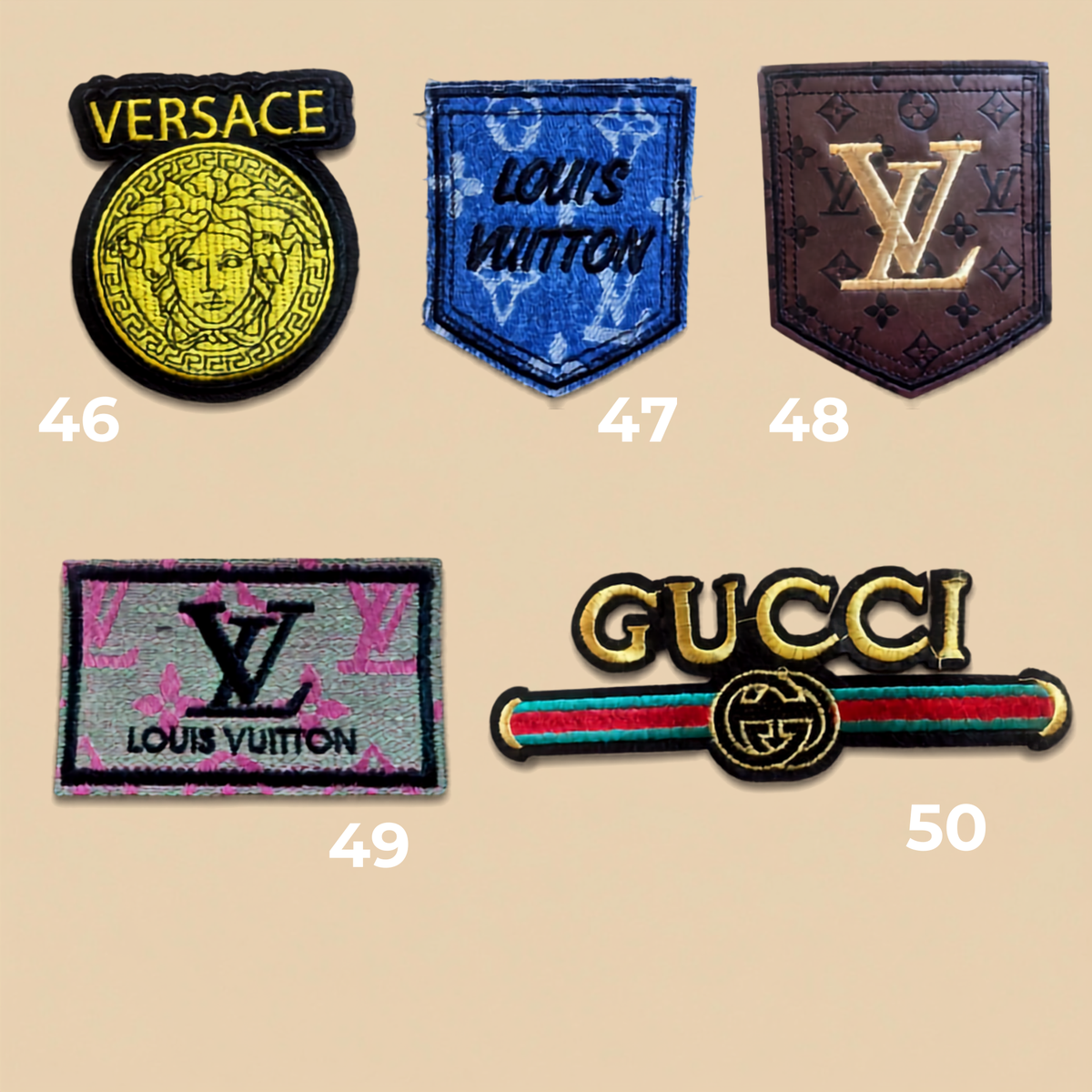 Designer Inspired Patches