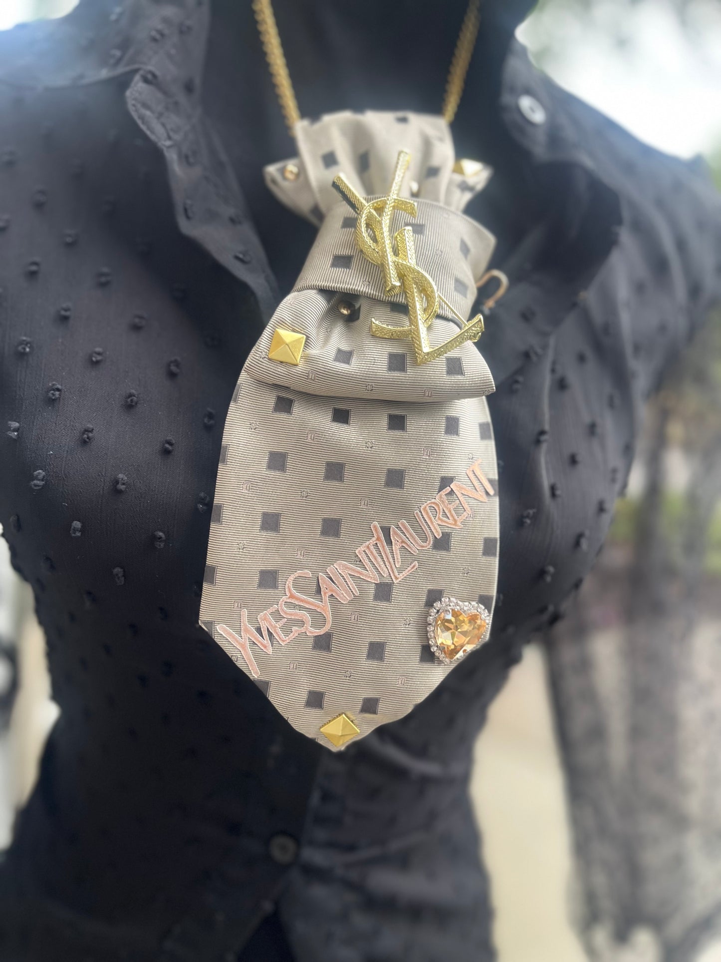 Upcycled Luxury neck ties