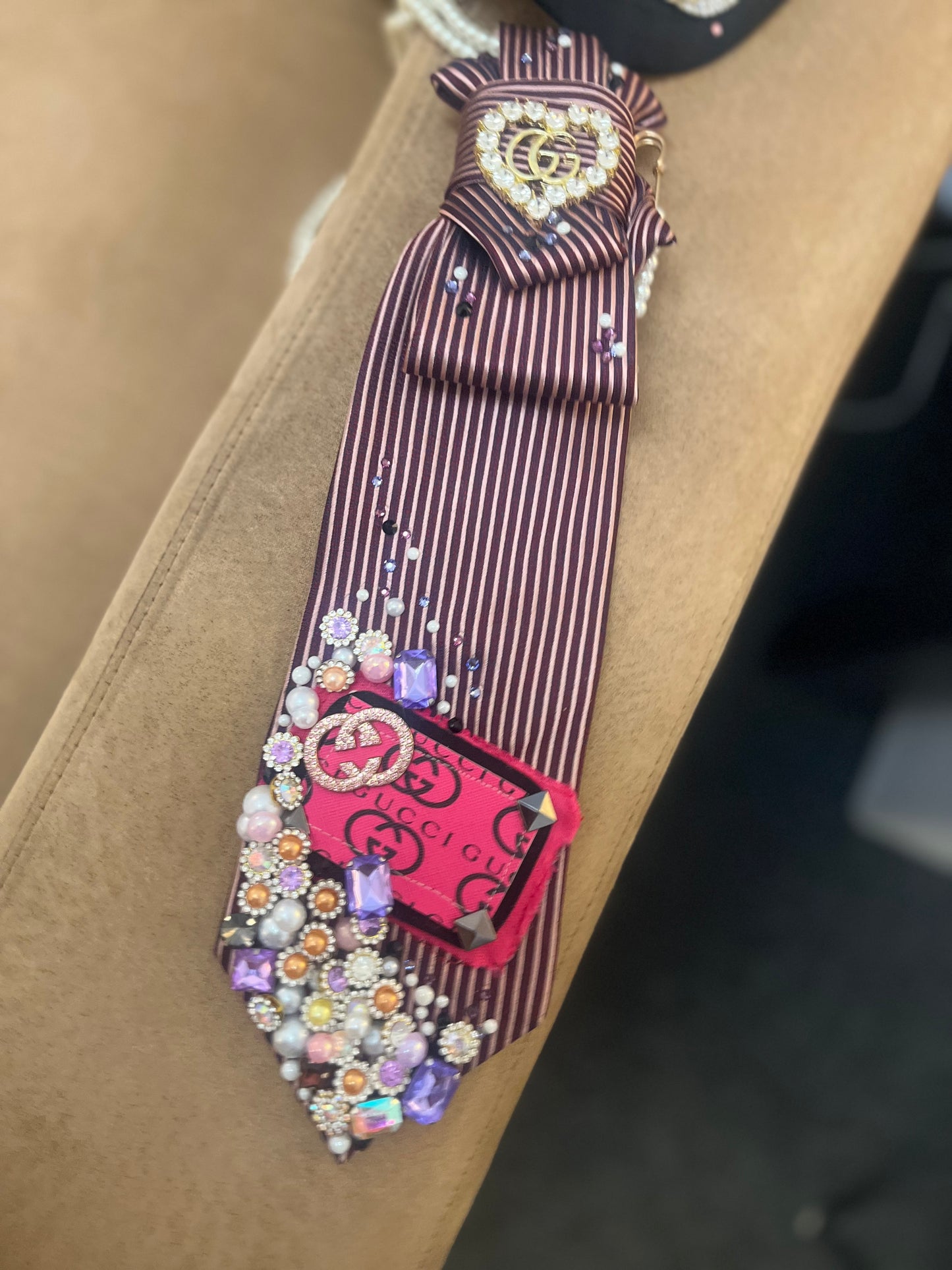 Upcycled Luxury neck ties