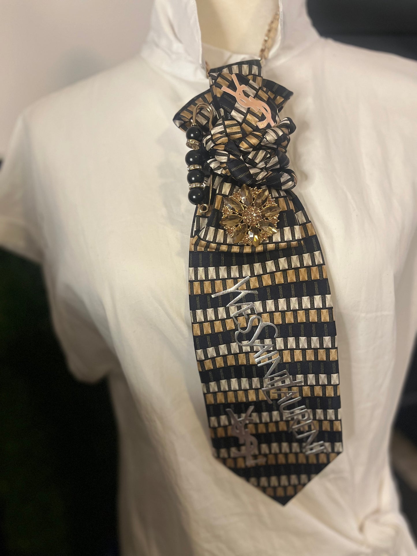 Upcycled Luxury neck ties