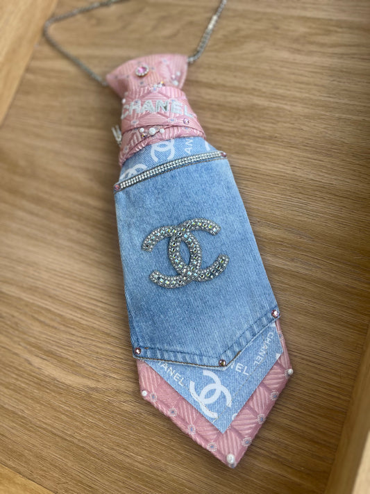 Upcycled Luxury neck ties