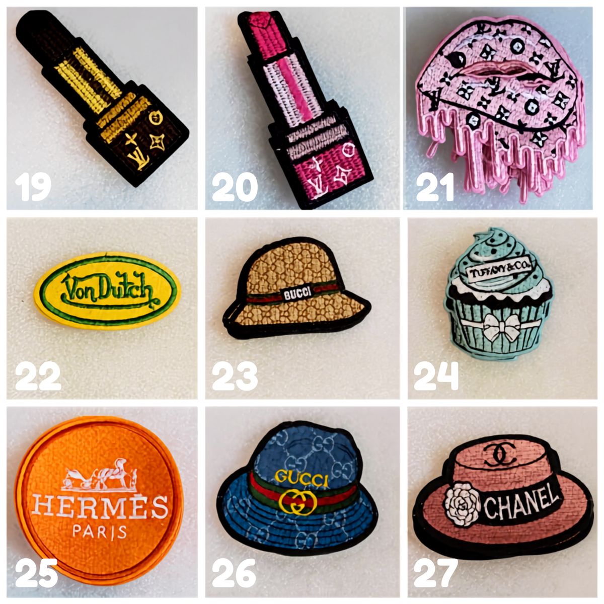 Designer Inspired Patches