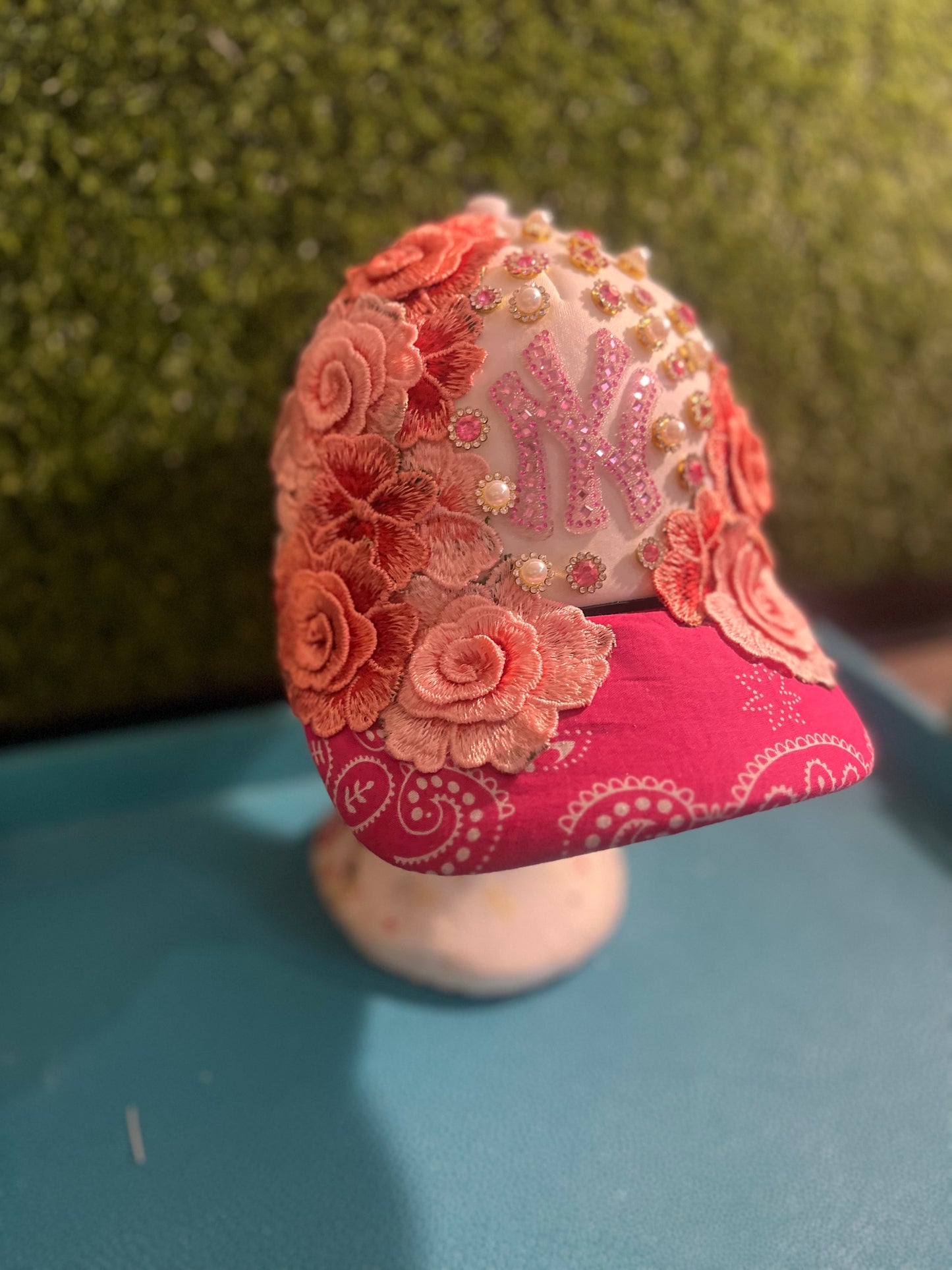 Diamonds and Florals trucker hats
