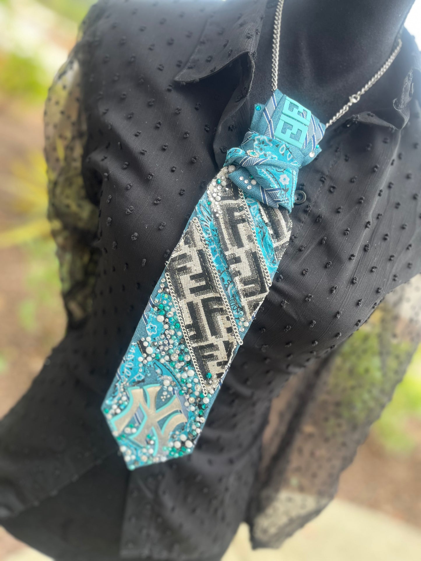 Upcycled Luxury neck ties