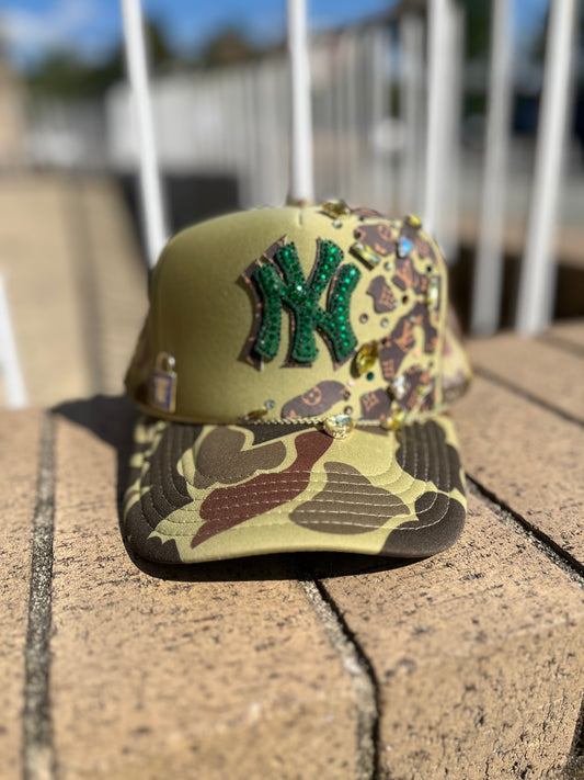 Diamonds and Florals trucker hats