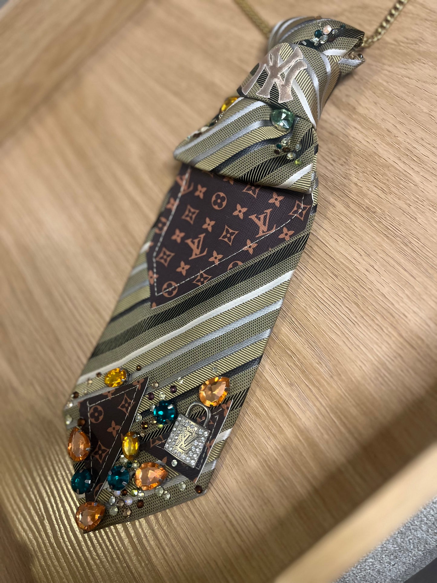 Upcycled Luxury neck ties