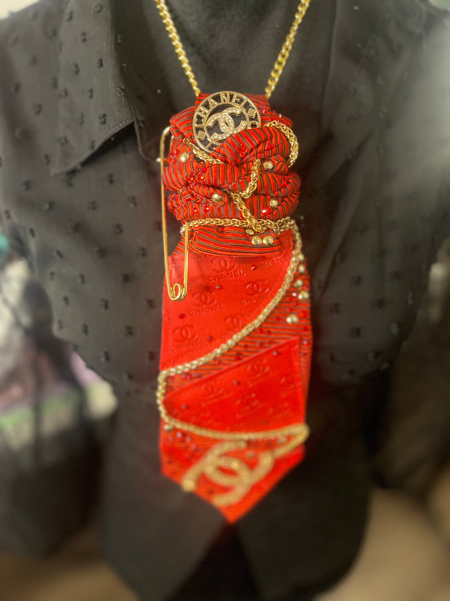 Upcycled Luxury neck ties