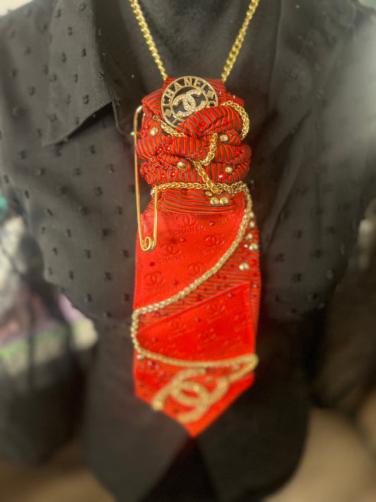 Upcycled Luxury neck ties