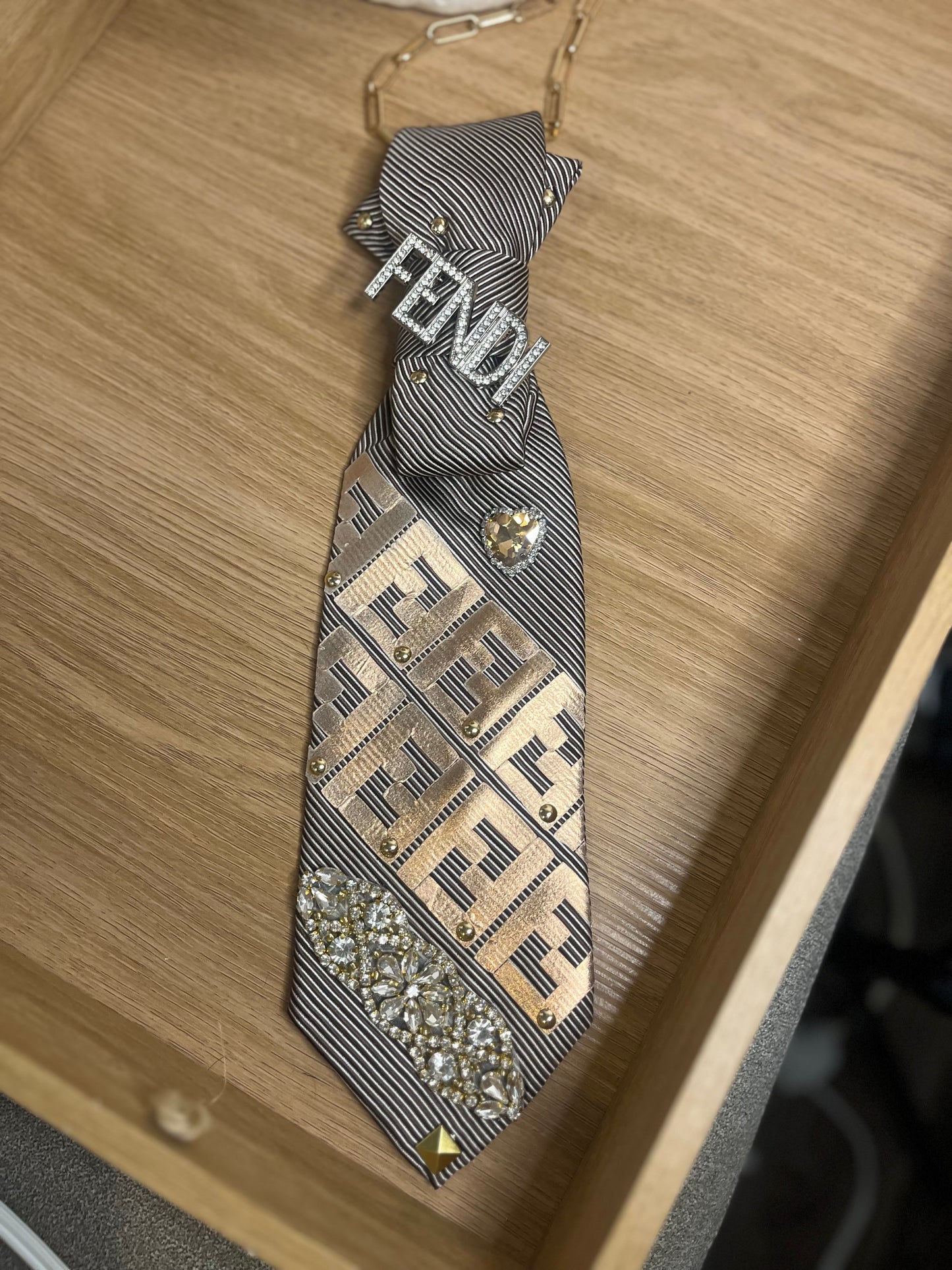 Upcycled Luxury neck ties