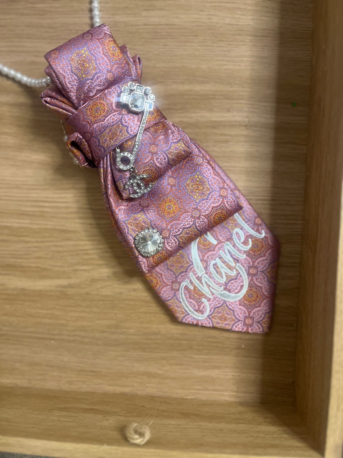 Upcycled Luxury neck ties