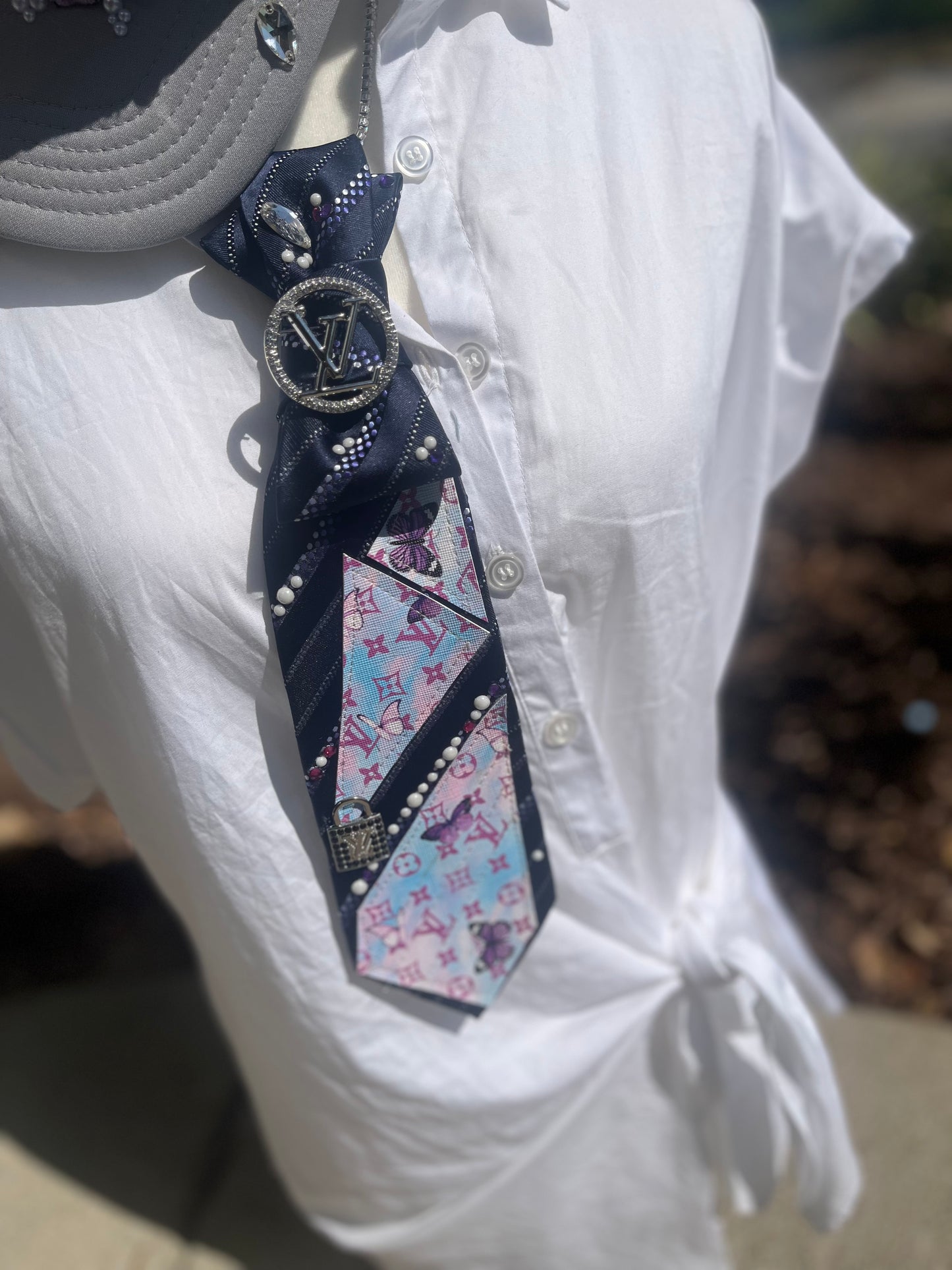 Upcycled Luxury neck ties