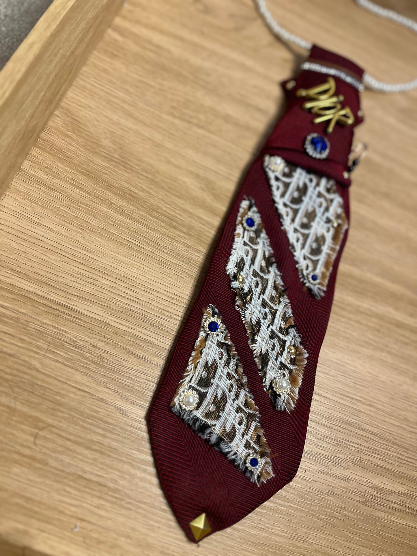 Upcycled Luxury neck ties
