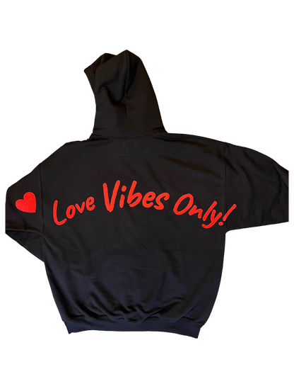 Love Vibes Only! Bear Hoodie