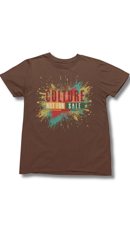 Culture Not For Sale- Splash