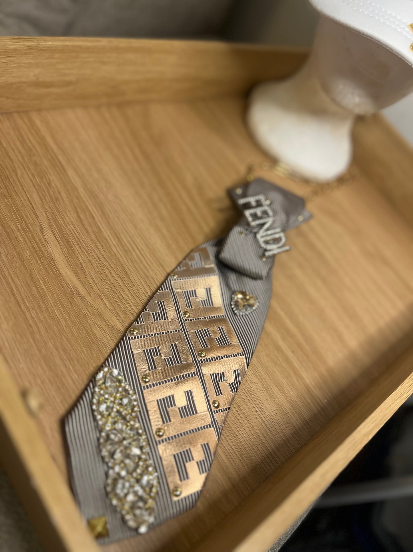 Upcycled Luxury neck ties