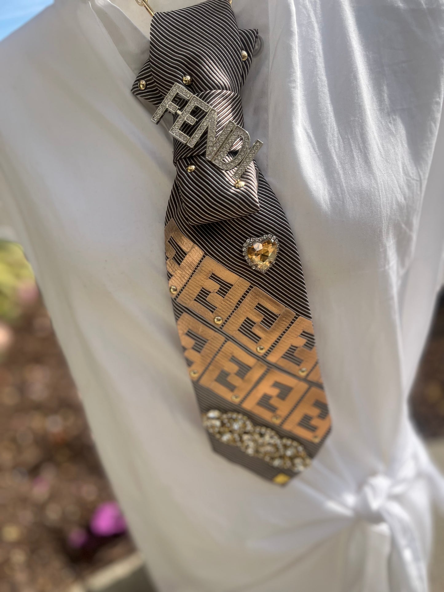 Upcycled Luxury neck ties