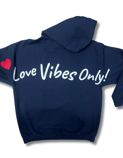 Love Vibes Only! Bear Hoodie
