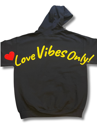 Love Vibes Only! Bear Hoodie